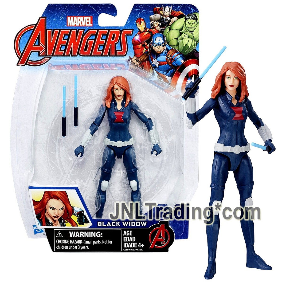 NEW 2016 Marvel The Avengers Series 6 Inch Figure - BLACK WIDOW