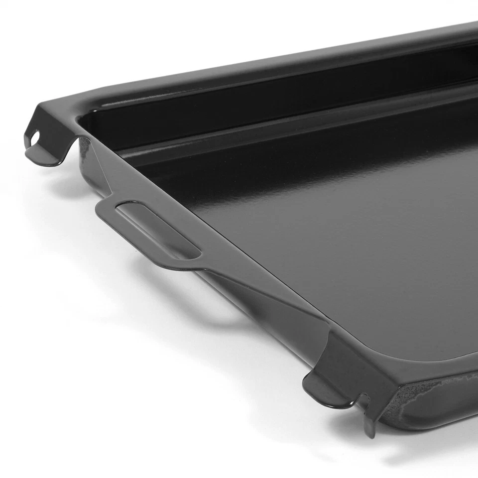 Stahlpfanne emailliert für 2/3-flammige Gasgrill Gasbräter Gastro STPEM2/3 - Bild 3 von 4