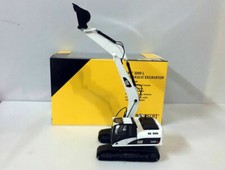 Norscot Cat 323D L Hydraulic Excavator White 1:50 Scale Die-Cast Model New