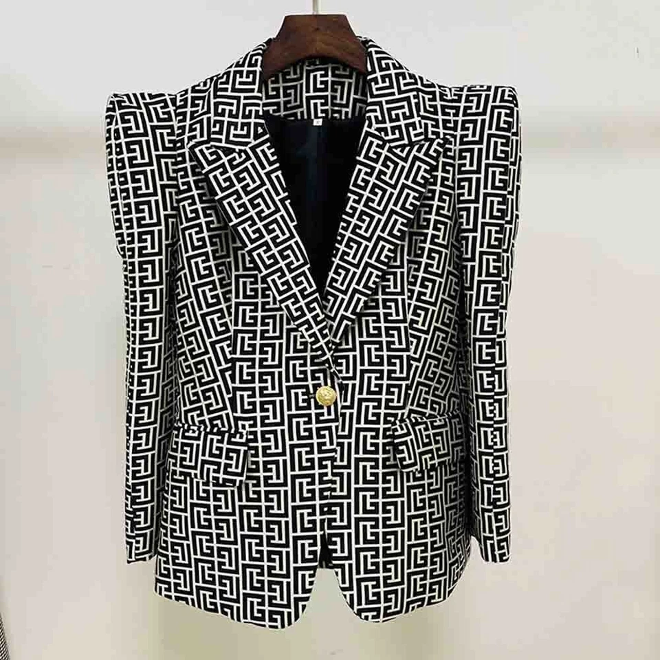 Сделанный на заказ женщин моды средней длины Blazer пальто новый плюс 1 x-10 x L638 - Изображение 2 из 4