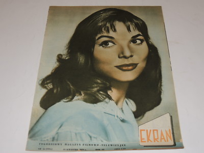 Ekran 16/1959 polish magazine Elsa Martinelli, Silvana Pampanini, Malone Dorothy