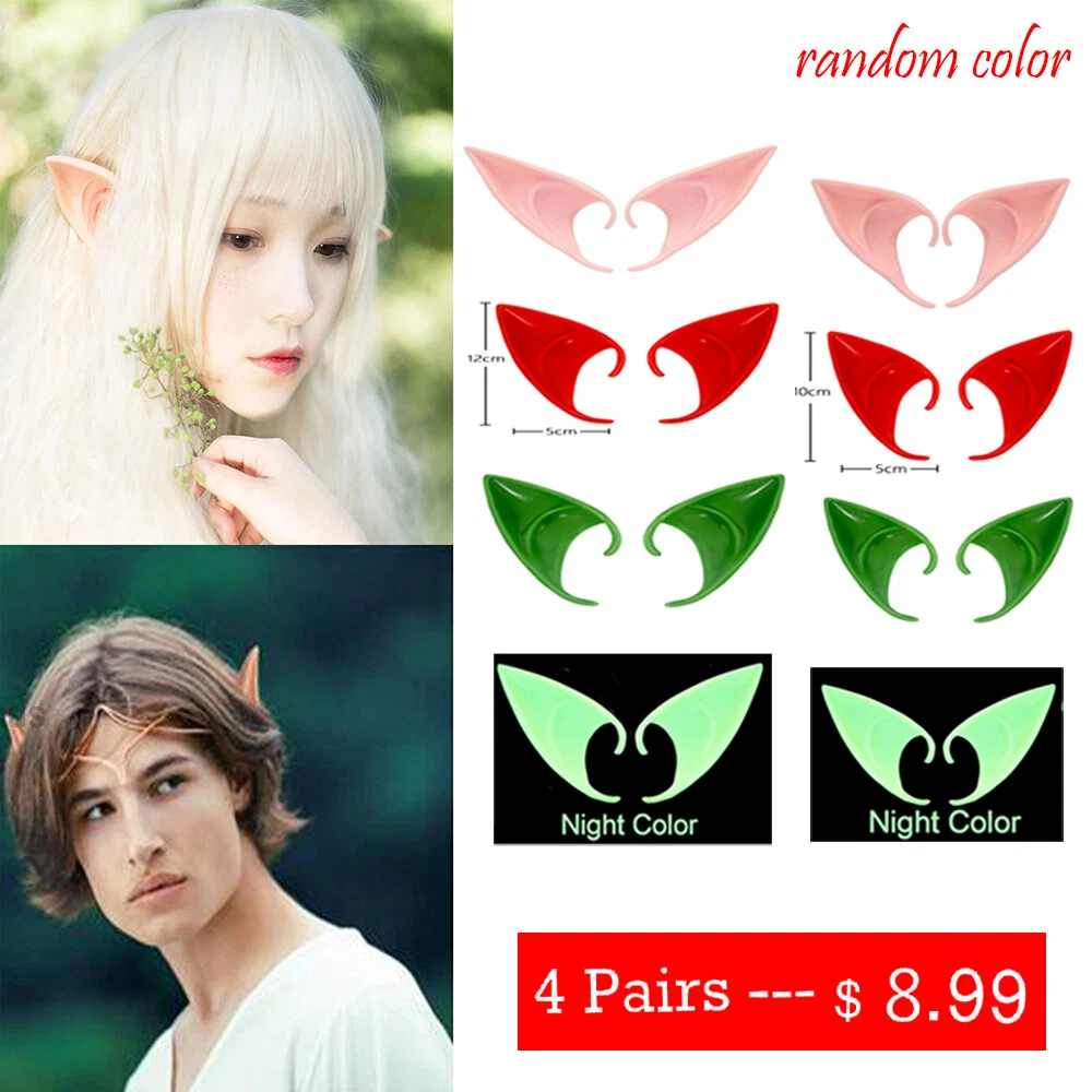 Buy GREAT&LUCKY Cosplay Fairy Pixie Elf Ears - Soft Pointed Tips Anime  Party Dress Up Costume Masquerade Accessories for Halloween Christmas Party  ,2 Pair Online at desertcartINDIA