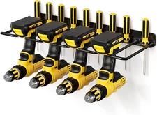 Power Tool Organizer, Drill Holder Wall Mount, Heavy Duty Garage Tool Organizer