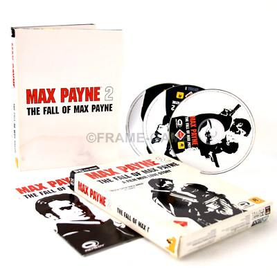 PC Spiel CD DVD Max Payne 2 the Fall of Pappschuber Eurobox Aktzeptabel