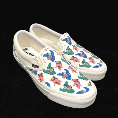 vans vault spongebob slip on