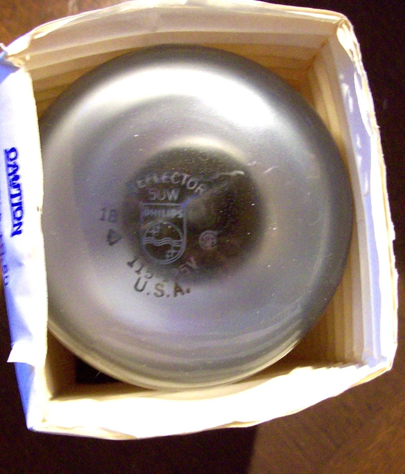 PHILIPS 6 Pack 50R20 Reflector Light Bulbs 50Watt 115-125 V Warm White Bulbs NEW - Image 2 of 4