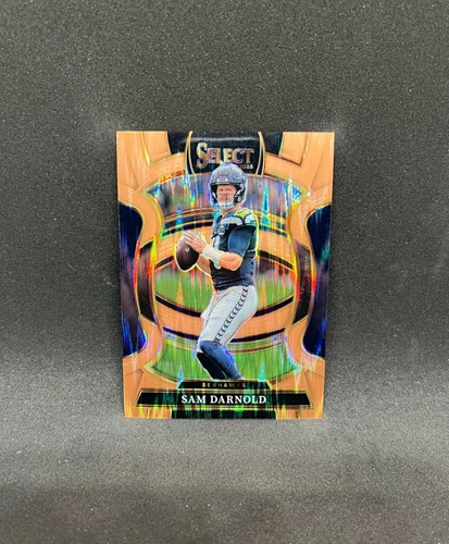 2025 Panini Select Sam Darnold#13 Prizm Concourse Copper Shock /899 Seahawks