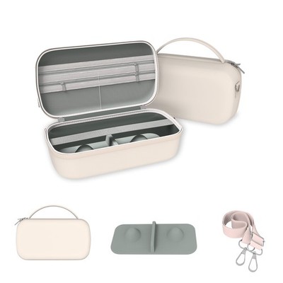 Wearable Breast Pumps Carrying Bag for Hands-Free Breast Pump, Hard Shell Cas...
