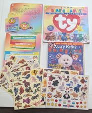 Ty Beanie Babies Official Club Membership Kit 1st Edition Calendar Magazine lot