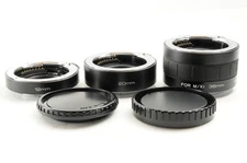[Mint] Kenko Extension Tube Set M/xi For Minolta Sony A w/ Caps
