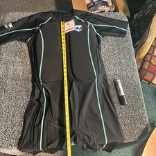 NUWAVE Women  s Maternity Floatation Swimsuit Black Large