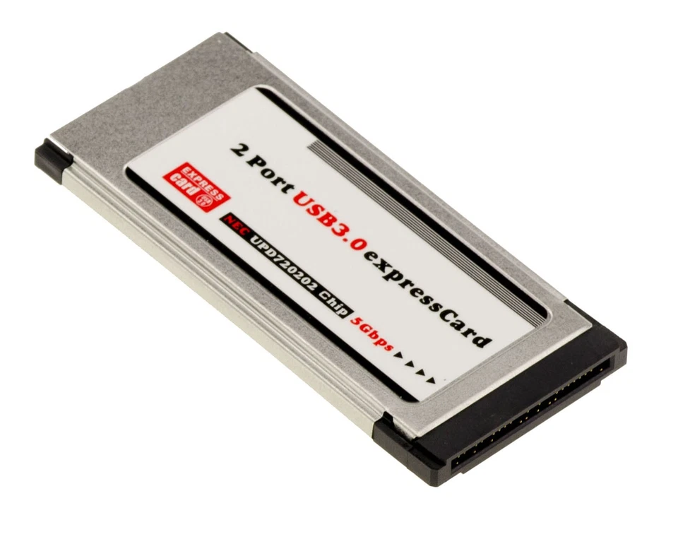 Expresscard 34 USB 3.0 2 Ports USB3 5G Fresco Logic FL1100 - Image 2 of 3