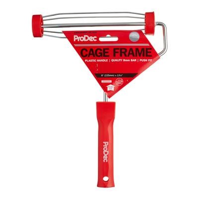 ProDec 9"" x 1.75"" Push Fit Plastic Handle Cage Frame (6 Pack)
