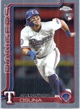 2025 Topps Chrome Update #USC174 Alejandro Osuna Texas Rangers