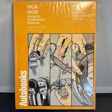 Mga 15001600 Twin Cam Mgb .autobooks Owners Workshop Manual 1955-68. Mga 15001600 Twin Cam Mgb .autobooks Owners Workshop Manual 1955-68.