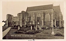Winchelsea Sussex England~The Church~1920s Stafford's Real Photo POSTCARD