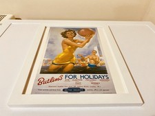 Butlins | Vintage British Rail Travel Framed Print Railway | 12&rdquo; x 10&rdquo;