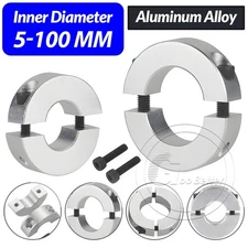Aluminum Alloy Shaft Collar Double Split Steel Metric Clamp Collars 5mm-100mm