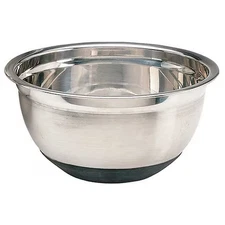 Crestware Mbr08 Mixing Bowl,Stainless Steel W/Rubber,8Qt