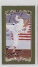 2012 Upper Deck Goodwin Champions Minis Green Lady Luck Back Brian Bosworth 0y3