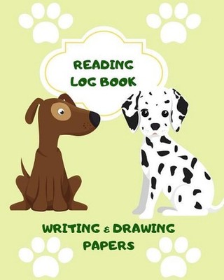 Reading Log Book Writing & Drawing Papers: Read Record Activity for Kids by Smar