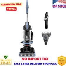 BISSELL CleanView Max 4073L Vacuum Cleaner, Tangle-Free Brush, LED, Pet Tools