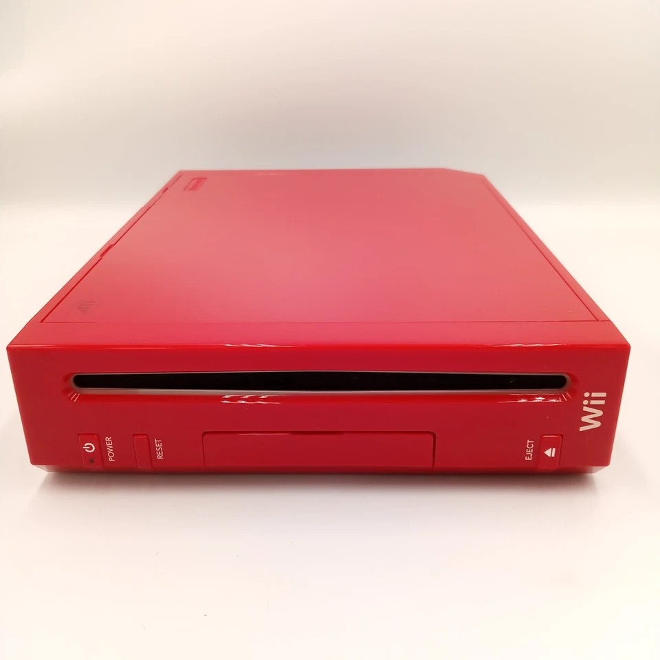 Nintendo Wii Red Console Super Mario Bros 25th Anniversary Limited Japanese CIB - Image 2 of 4