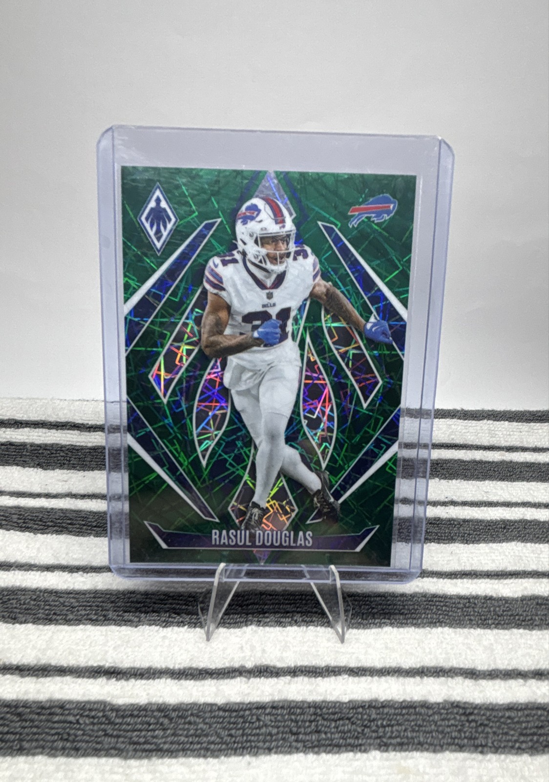 2024 Panini Phoenix - Rasul Douglas #123 Green Lazer /50