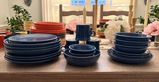 Fiesta Dishes In Blue