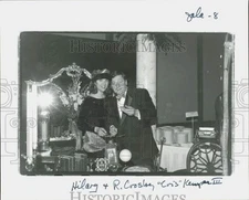 Press Photo Gala chefs R. Crosby Kemper III and Hilary Kemper at party