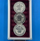 Lot 3 Vileplume Gloom Oddish ( complete set ) Pokemon silver juice coin METAL JP