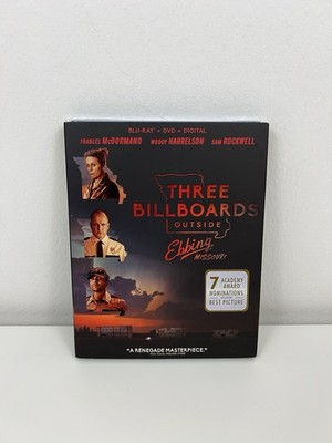 Three Billboards Outside Ebbing Missouri (Blu-Ray, 2017) BRAND NEW