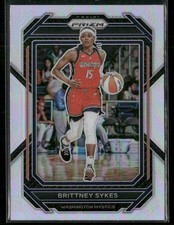2023 Panini Prizm WNBA #67 Brittney Sykes Silver