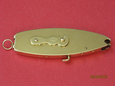 Ted Cash Black Powder Rifle Capper Brass Matte Finish  Muzzleloading