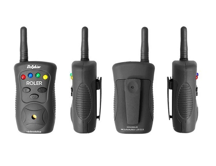 Funk Biss Anzeiger Set mit Koffer Delphin ROLER SHOCK - Wels Waller Cat Black - Bild 3 von 4