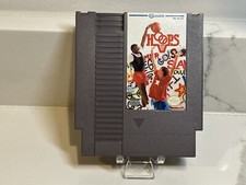 Hoops - 1989 NES Nintendo Entertainment System Game - Cart Only - TESTED!