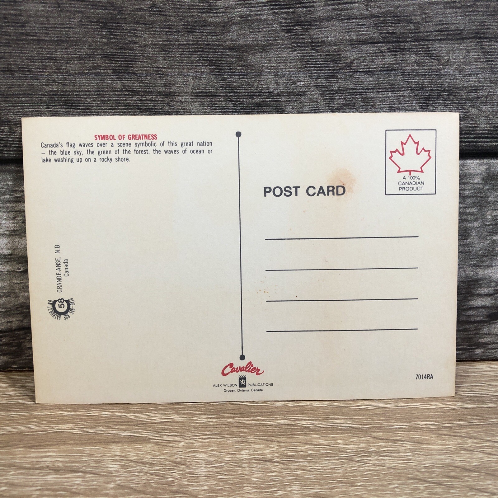 Vintage The Maple Leaf Emblem Of Canada Symbol Of Greatness Postcard eBay