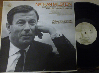 NATHAN MILSTEIN - BLECH / GOLDMARK - BEETHOVEN / SERAPHIM | eBay