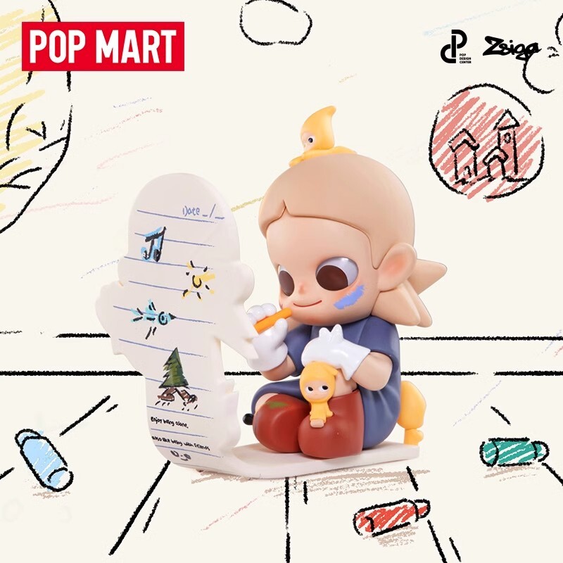POPMART ZSIGA Borderline Drifterシークレット Zsiga Borderline Drifter Series Secret Diary(1/144) – TOYSEZ