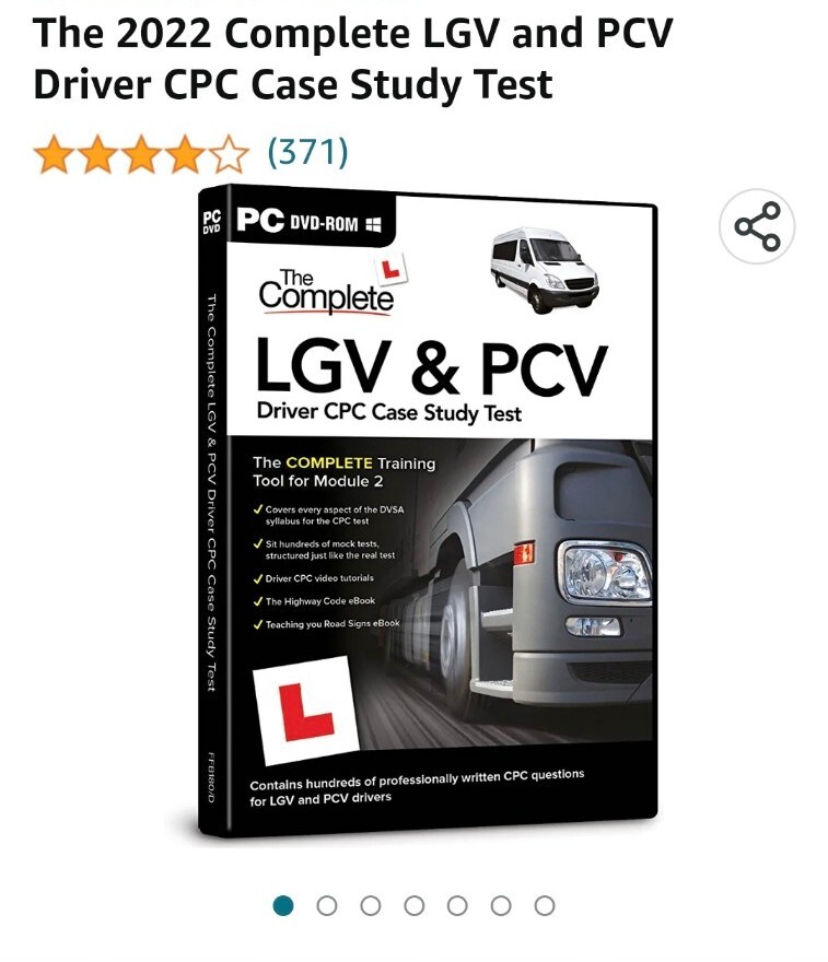 The Complete LGV & PCV Driver CPC Case Study 2023 Theory
