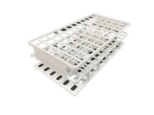 LABORATORY Polypropylene White 72-Position 13mm Test Tube Rack Holder