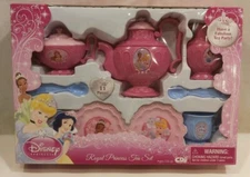 Disney Royal Princess 11 Piece Tea Set Play Set BRAND NEW SEALED