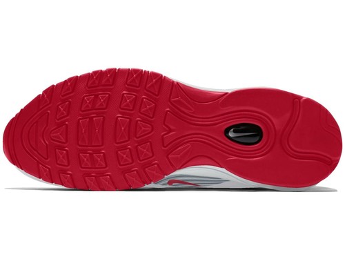 Nike ID By You Women's Air Max 97 (Grey Fog/Lt Fusion Red) Shoes DJ3180-991 - Picture 3 of 6