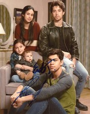 Brandon Larracuente & Emily Tosta "Party of Five" AUTOGRAPH Signed 8x10 Photo B