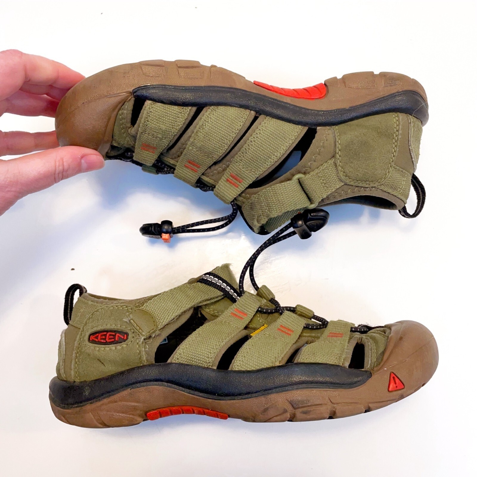 Sandali Keen Newport verde kaki taglia 3