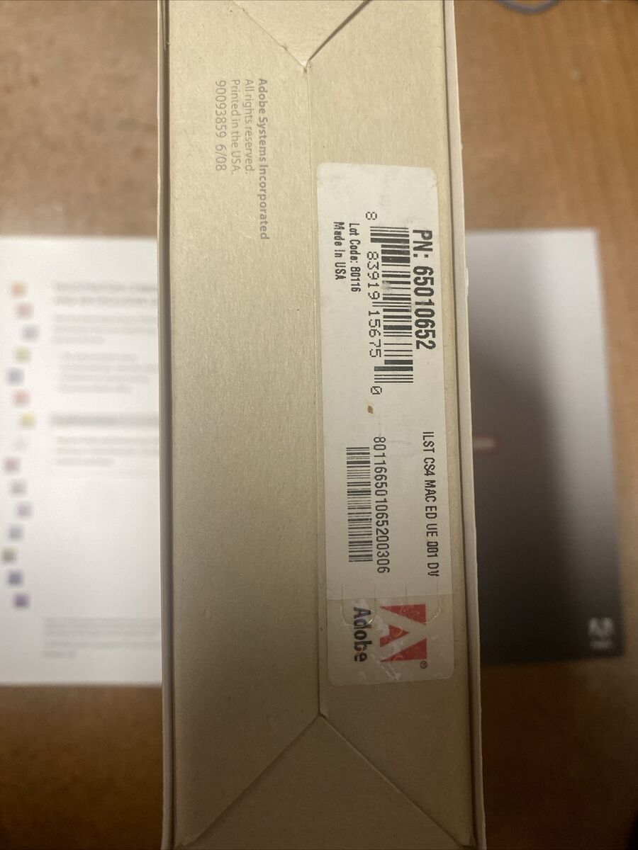 Adobe Illustrator CS4 Mac | eBay