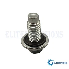 11562588 Oil Pan Drain Plug Bolt W/O-Ring For GM Chevrolet Buick Cadillac