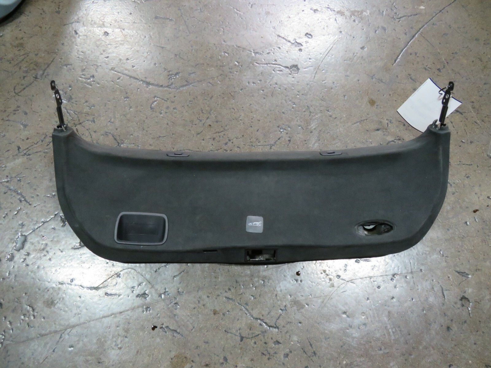 Ferrari FF, Lower Tailgate Trim, Used, Alcantara, P/N 836719