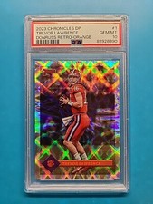2023 Chronicles DP Trevor Lawrence #1 Donruss Retro Orange SP GEM MINT PSA 10 