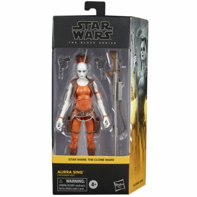 STAR WARS THE BLACK SERIES 08 THE CLONE WARS 6-INCH AURRA SING